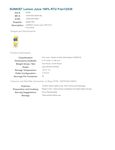 Nutrition Sheet