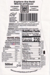 Re'al Chocolate Sauce Nutrition