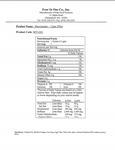 Nutrition Sheet