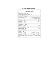 Nutrition Sheet Nutrition Sheet