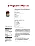 Nutrition Sheet