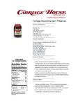 Nutrition Sheet