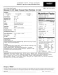 Mission 13" Flour Tortillas Nutrition Information