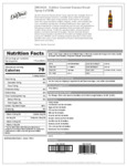 DaVinci Banana Bread Nutrition DaVinci Banana Bread Nutrition