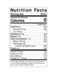 LorAnn Black Cherry Flavor Fountain Syrup Nutrition Information