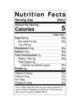 LorAnn Coffee Espresso Flavor Fountain Syrup Nutrition Information