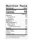 LorAnn Hawaiian Coconut Flavor Fountain Syrup Nutrition Information LorAnn Hawaiian Coconut Flavor Fountain Syrup Nutrition Information
