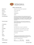 College Inn Less Sodium Vegetable Broth Nutrition
