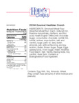 Hope's Cookies Heath Bar Crunch Cookie Dough Nutrition Hope's Cookies Heath Bar Crunch Cookie Dough Nutrition