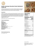 3040 IW Choc Chunk Cookie_Nutrition 3040 IW Choc Chunk Cookie_Nutrition
