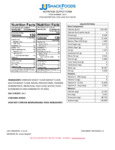 3253 J&J Soft Pretzel Braids Nutrition 3253 J&J Soft Pretzel Braids Nutrition