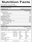 California Select Jumbo Raisins Nutrition