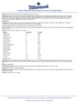 Tillamook White Chocolate Raspberry Ice Cream Nutrition