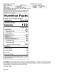 Turkey Hill Vanilla Bean Ice Cream Nutrition