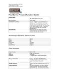 Nutrition Sheet
