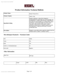 Nutrition Sheet
