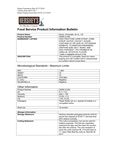 Nutrition Sheet