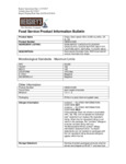 Nutrition Sheet Nutrition Sheet