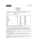 Nutrition Sheet