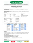 41344 RTU Black Rasp Topping Nutrition