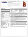 Frank's Sweet Chili 4/0.5 gal Nutrition