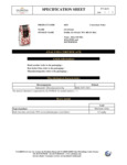 4653_GUANAJA 70% FEVE 3KG - Spec Sheet