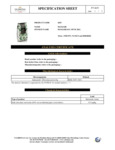 4655_MANJARI 64% FEVE 3KG - Spec Sheet