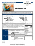 50304-113 Veg Spring Roll 102323 50304-113 Veg Spring Roll 102323