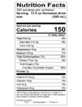Nutrition Sheet