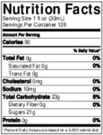 SLCHERRY nutrition