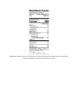 Nutrition / Ingredient Label