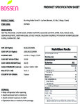 Bossen Lychee Bursting Boba Nutrition