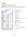 Bossen Sour Cherry Boba Nutrition
