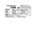 BOBA BURSTING YOGURT nutrition