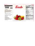 TOPPING JELLY STRAWBERRY HEART nutrition TOPPING JELLY STRAWBERRY HEART nutrition