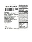 SYRUP CONC GUAVA nutrition