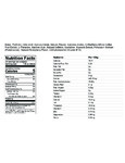 Monin Sugar Free Berry Blue Nutrition Monin Sugar Free Berry Blue Nutrition
