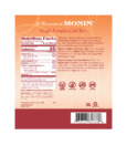 SYRUP CONC MAPLE PUMPKIN COLD BREW COFFEE 1L MONIN PLASTIC nutrition
