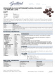 5660FT Organic 66% Choc Wafers_Nutrition