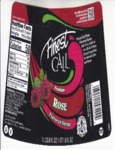 Finest Call Rose Syrup Nutrition