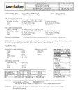 60431  100% Crushed Lemonade Nutrition