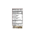 Hunsty Bamboo Shoots Stripped Nutrition Label