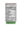 Wong Pai Lychee Whole Nutrition Label