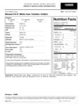 Mission 6" White Corn Tortillas Nutrition Information Mission 6" White Corn Tortillas Nutrition Information
