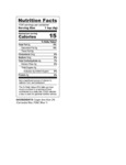 Adourne Blue Sparkling Sugar Nutrition