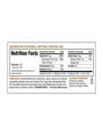 Amoretti Graham Cracker Spread Nutrition