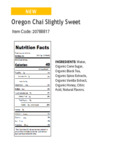 Nutrition Sheet