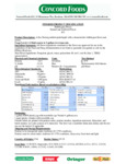 Oringer Bubblegum Hard Serve Ice Cream Flavoring Nutrition Information