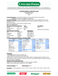 Oringer Peanut Butter Hard Serve Ice Cream Flavoring Nutrition Information
