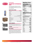TOPPING WHIPPED NON-DAIRY 12/2LB RICH'S NUTRITION INFORMATION
